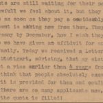 Letter dated October 28, 1938