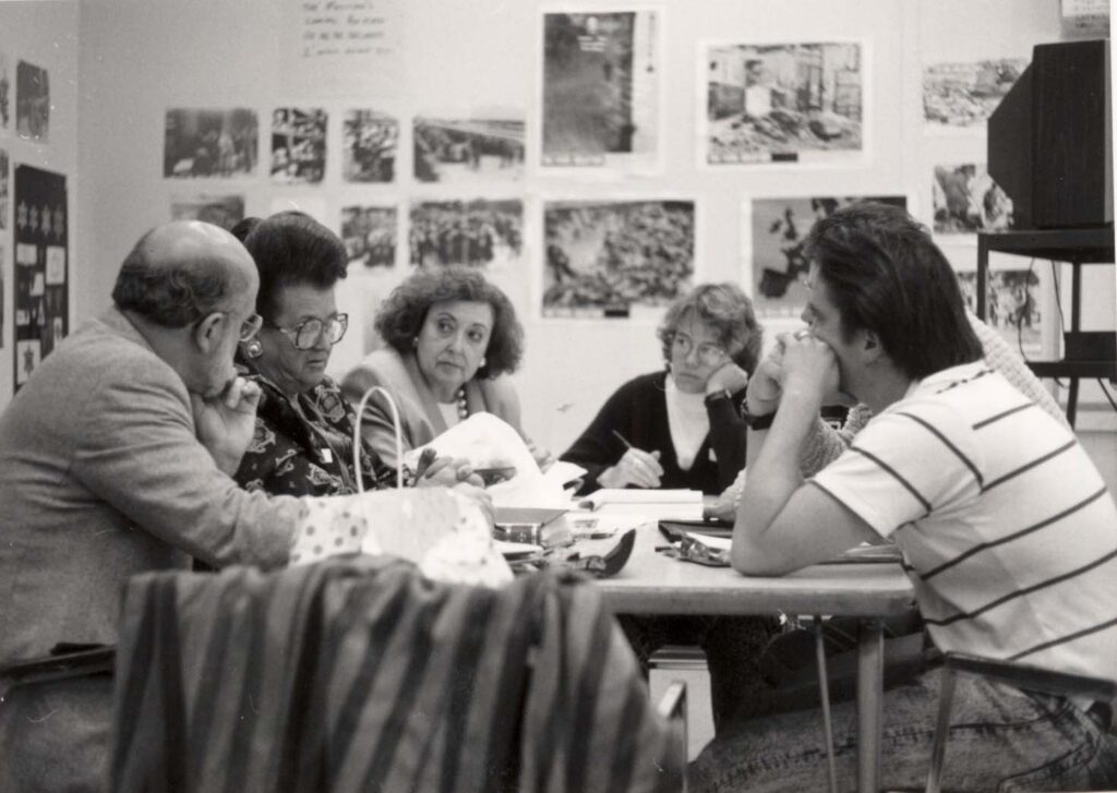 Tauba Weiss at a teacher training